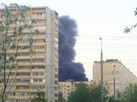 Пожар в Андреевке (Зеленоград)