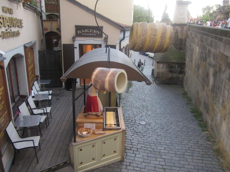 Прага, национальное блюдо Тридлл